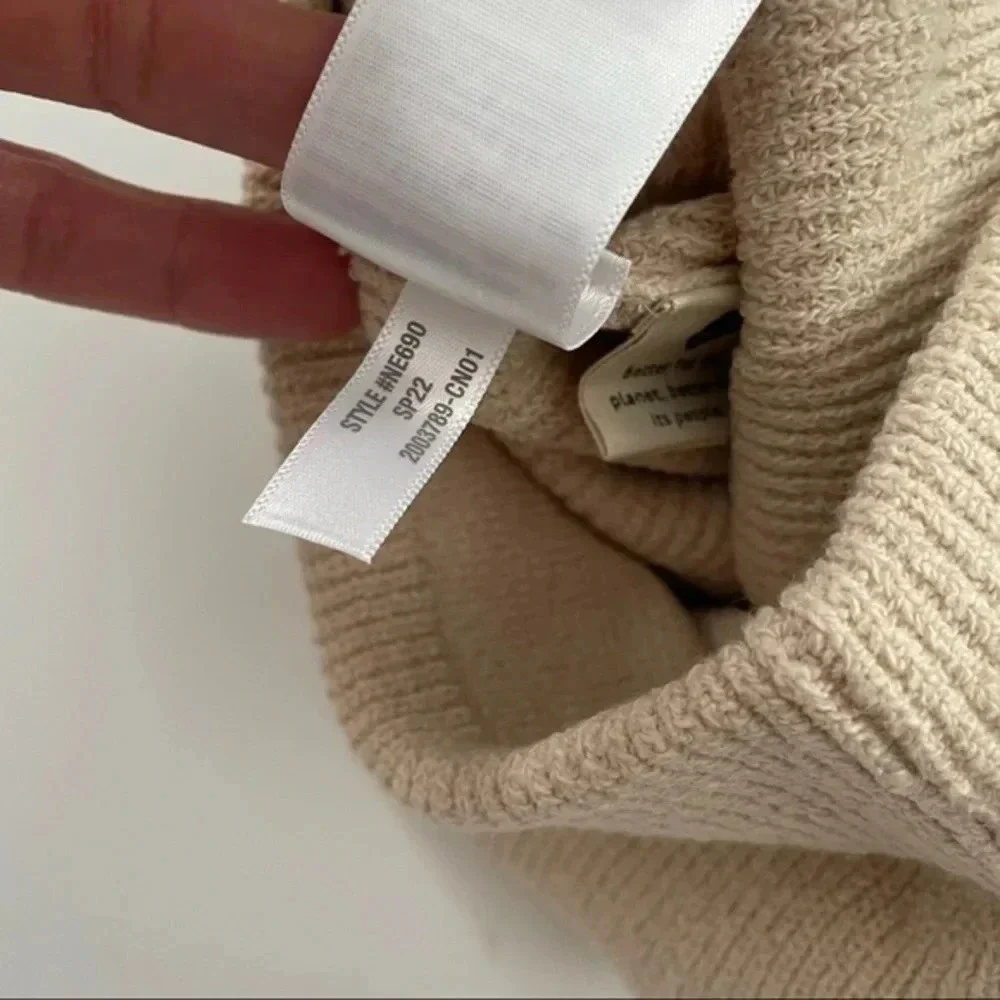 New Damaged Madewell Birchmoor Midi Sweater Skirt